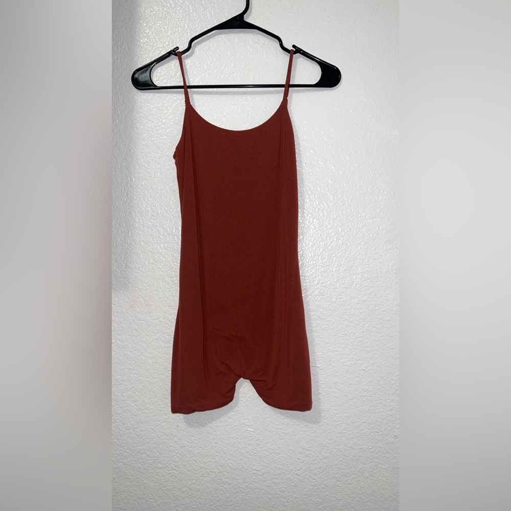 Rust Jumpsuit